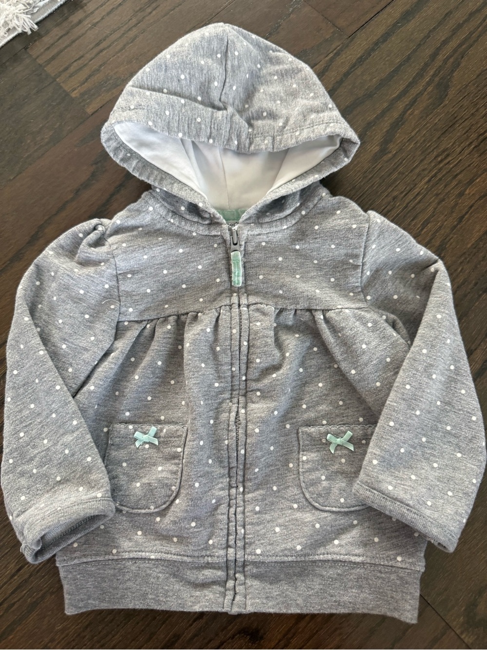 18 Month Carter’s Zip Up Hooded Sweater